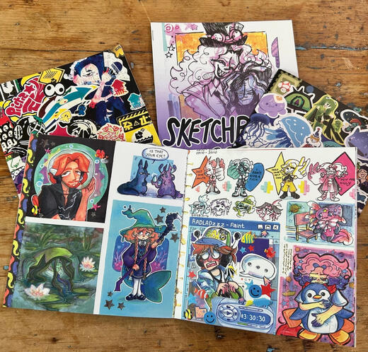 Sketchbook zines