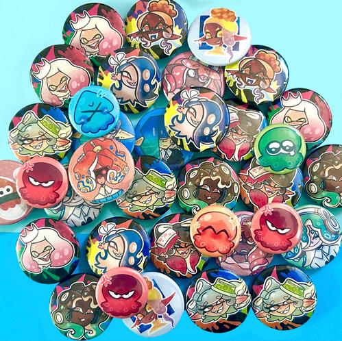 Splatoon Badges
