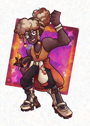 Capsaicin character design